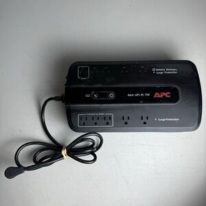 APC Back-UPS 750 Backup Surge Protector BE750G Tested Works NO BATTERY